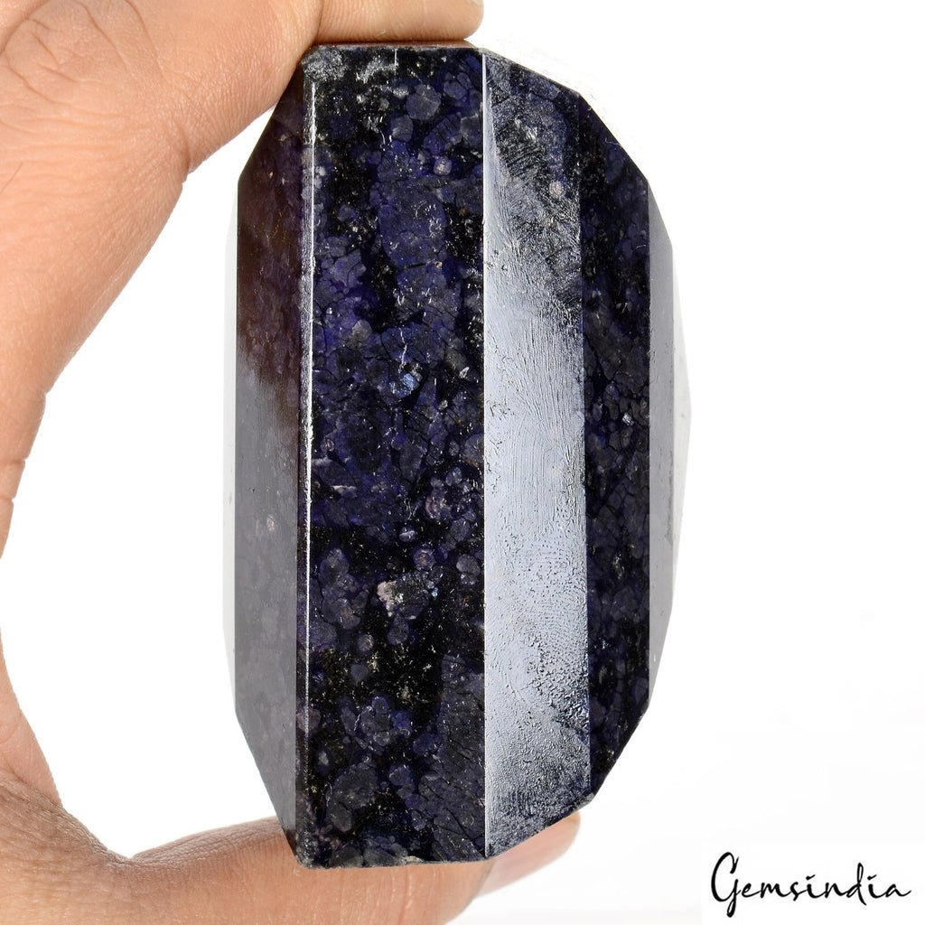 Blue Sapphire Loose Gemstone, Color Enhanced, Blue — 79x70x48 mm, 3330 Ct, Madagascar