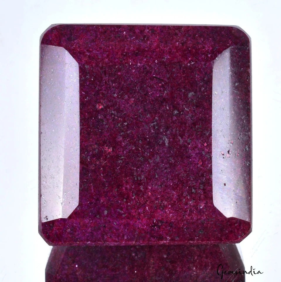 1770 Ct Natural Madagascar Earth mined Red Ruby Octagon Cut Museum Size Gemstone