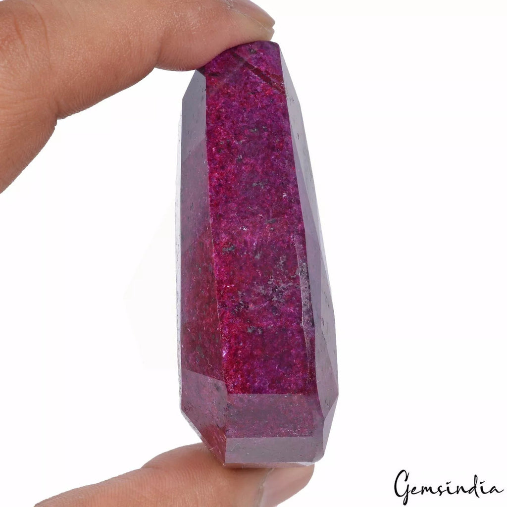 1600 Ct Natural Red Ruby Pear Faceted Cut Earth Mined Loose Madagascar Gemstone