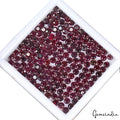74 Ct/200 Pcs Natural Untreated Wine Red Rhodolite Garnet Calibratrated 4mm Gems