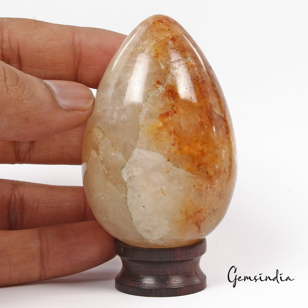 870 Cts Natural Untreated Brown Aventurine Egg Shape Gem Crystal Healing Mineral