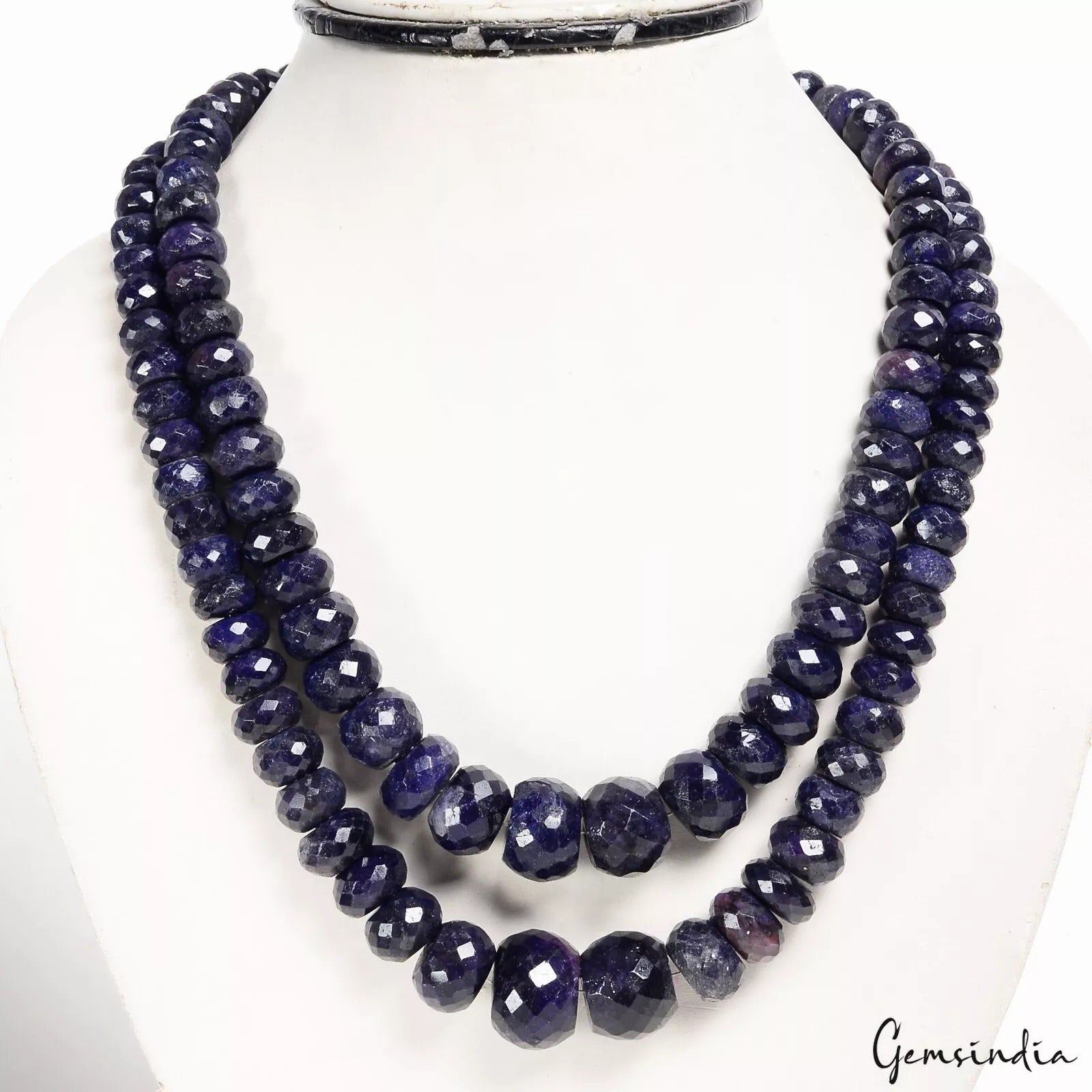 Sapphire Necklace — 8mm to 19mm, 1300 Ct