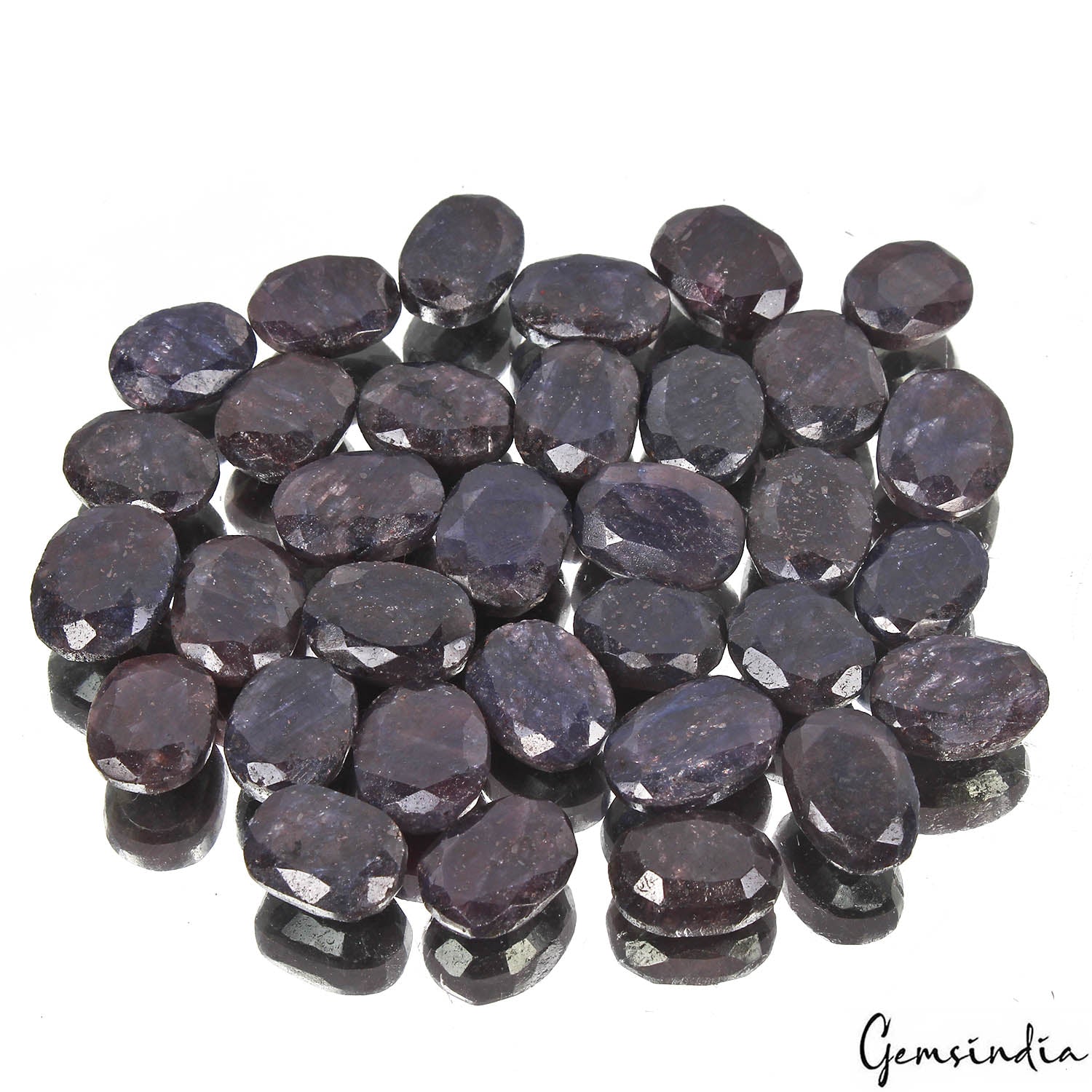Blue Sapphire Lot, Loose Gemstone — 33 Pieces, 16mm to 20mm, 500 Ct, Madagascar
