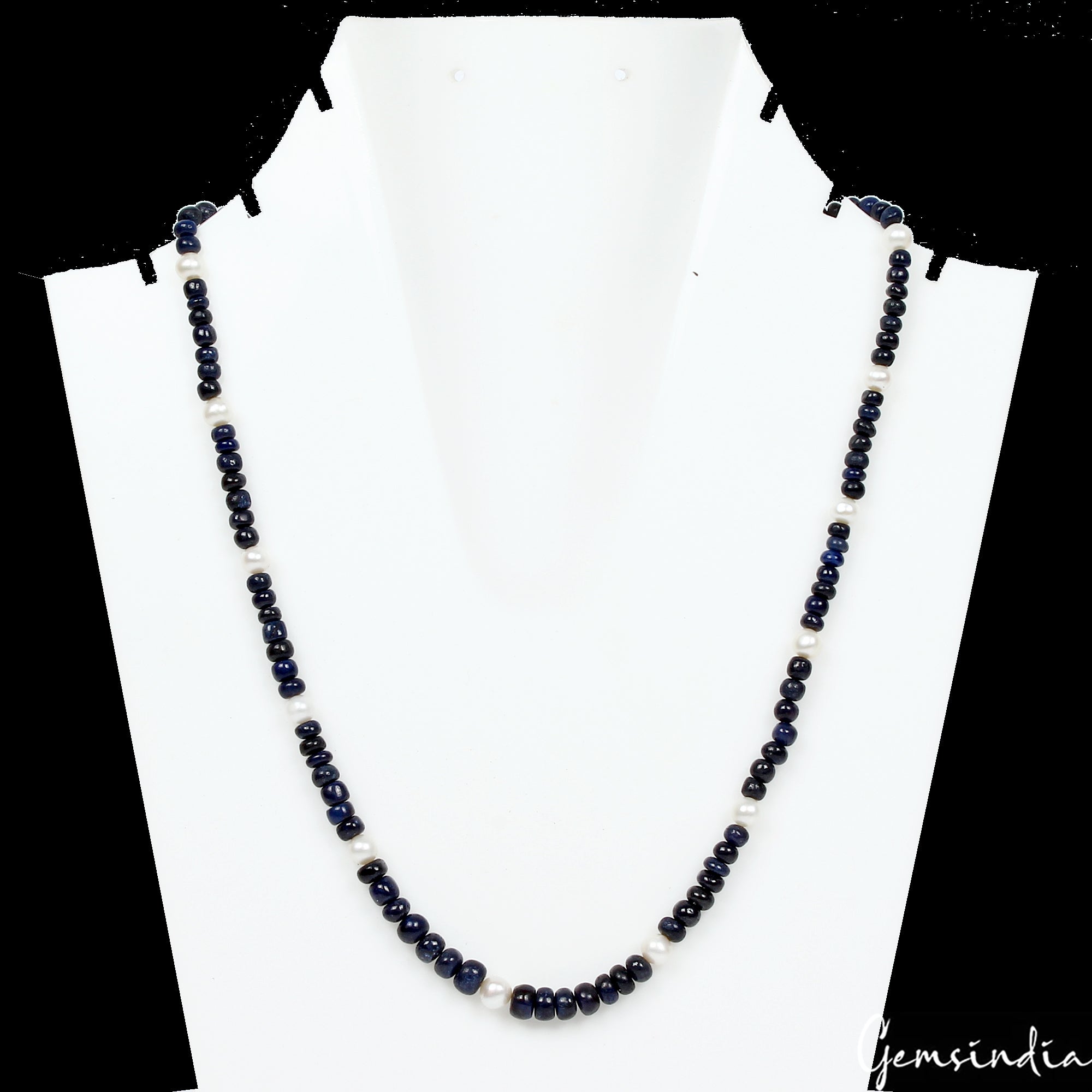 Sapphire Necklace — 3mm to 6mm, 125.50 Ct