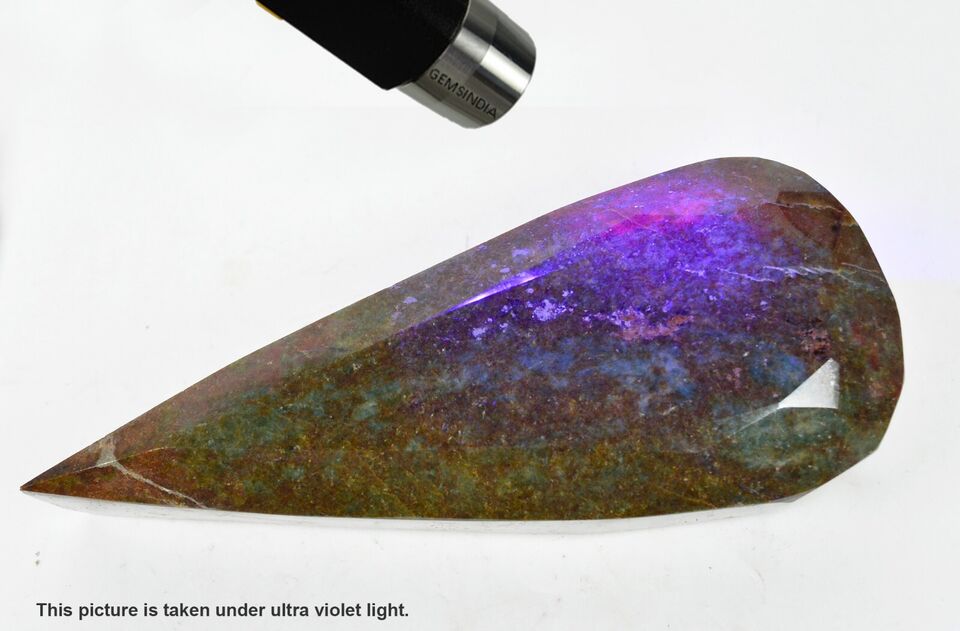 830 Gram~Natural Ruby Untreated Earth Mined True Pear Huge Gemstone 6.4*2.5 Inch