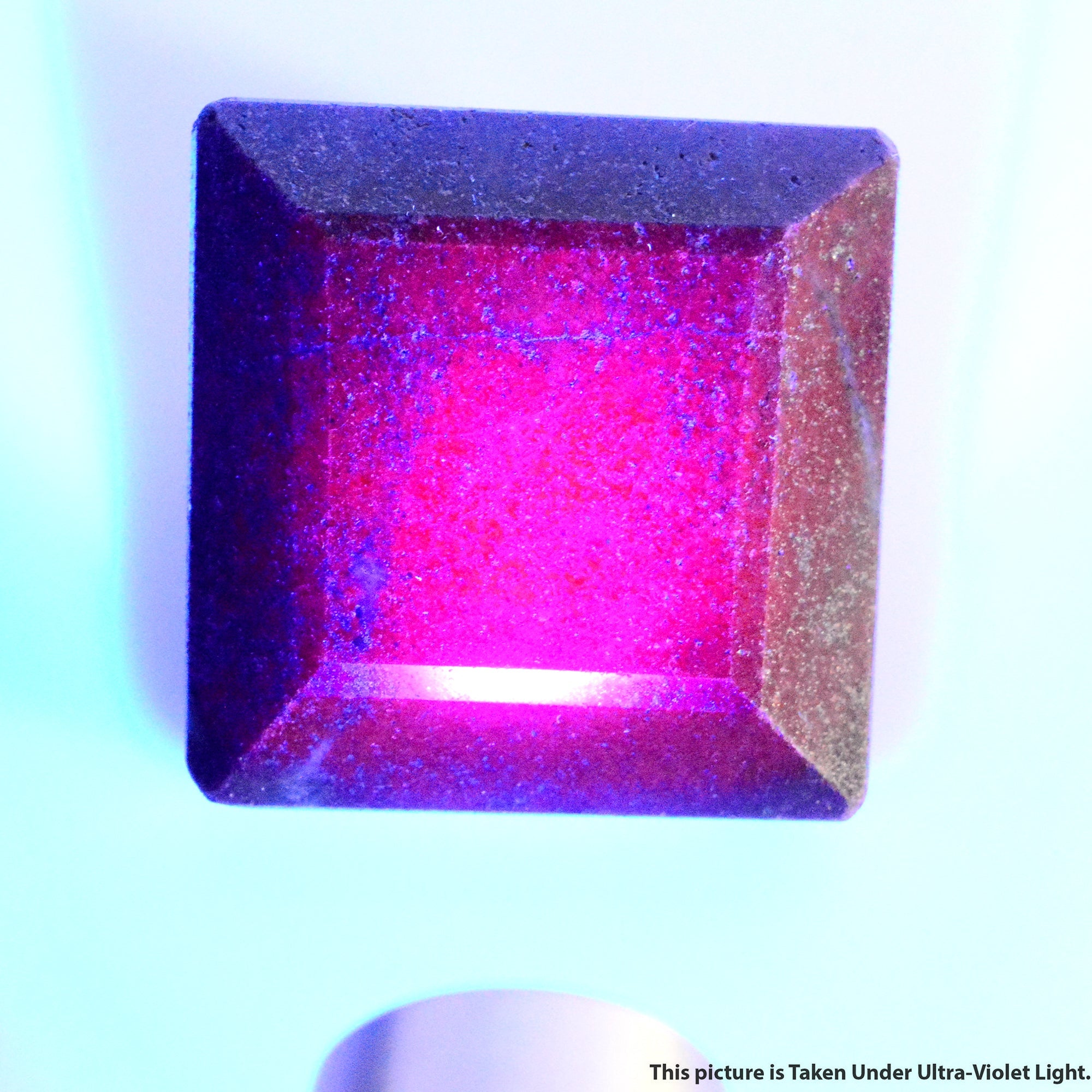 720Ct Natural Untreated Dark Red Ruby Octagon Cut Loose Huge Earthmind Gemstone