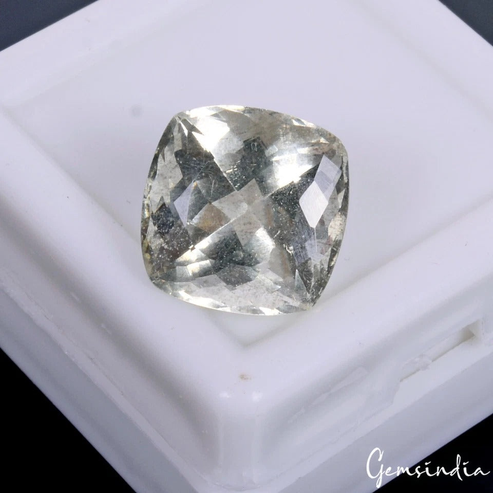 Aquamarine Loose Gemstone, Untreated, Blue — 11x11x8 mm, 6.10 Ct