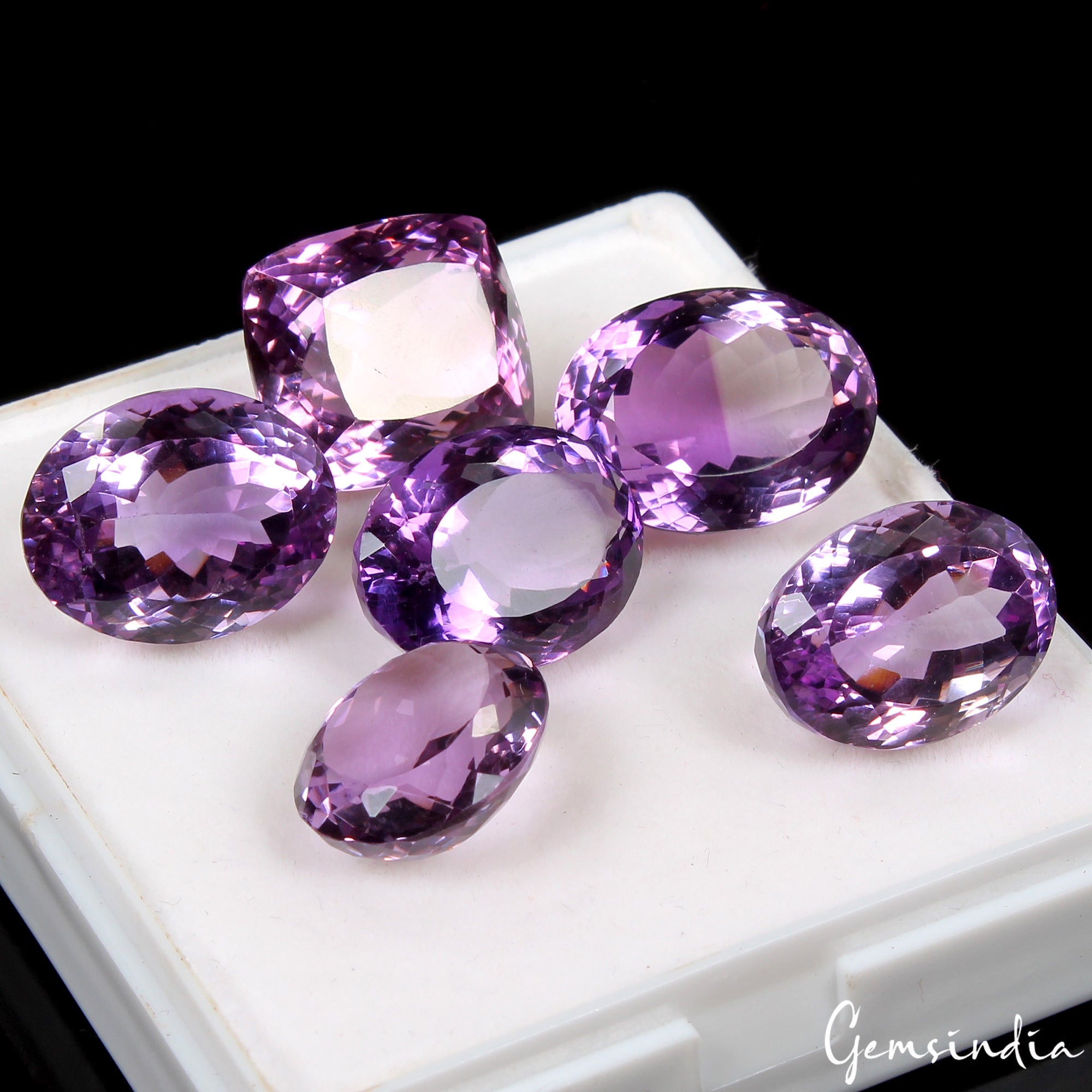 VVS 105.50 Cts Natural Rich Purple Amethyst Top Grade Certified Loose Gemstone