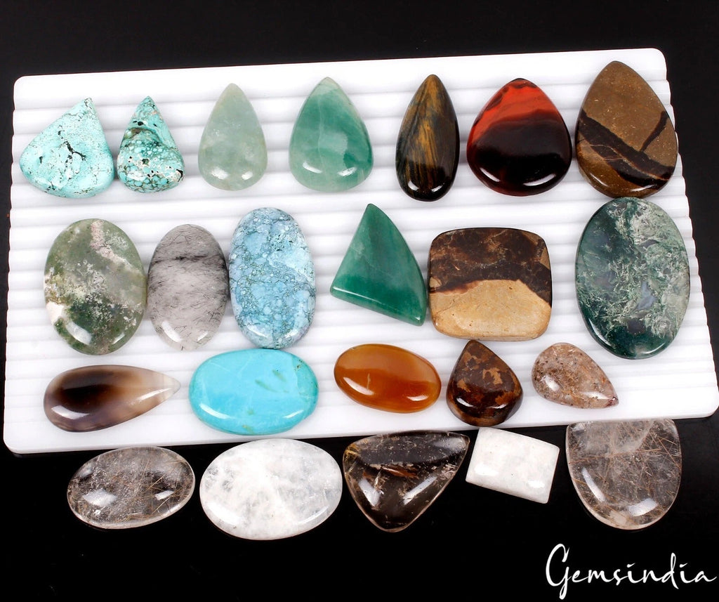 1430 Cts/23 Pcs Natural Multi-Color Mix Cut Loose Gems Wholesale Lot For Jewelry