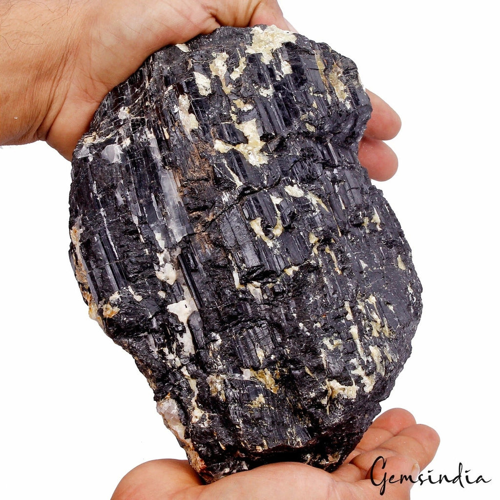 5 Kilo Natural Rough Black Tourmaline Uncut Large Huge Gem Raw Mineral Specimen
