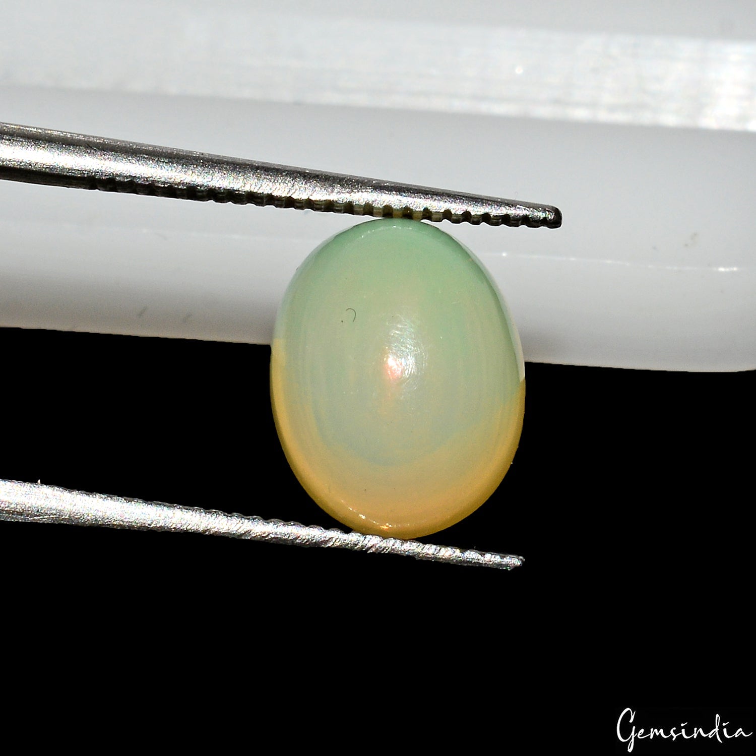 2.00 Ct Natural Untreated Multi Shine Opal Oval Cabochon Loose Gems For Jewelry