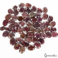 870Ct Natural Untreated Red Ruby Oval Cut Loose Madagascar Gemstones 11-17mm Lot