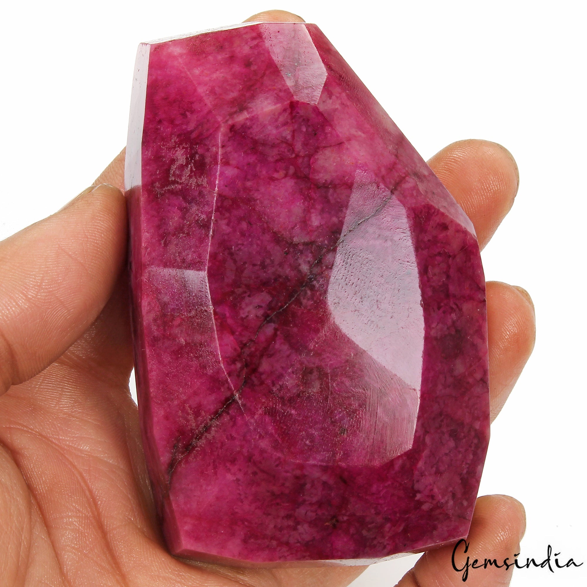 1720 Ct Natural Red USA Beryl Bixbite Fancy Cut Earth Mined Loose Huge Gemstone