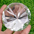 IGL&I Certif1ed 1430 Cts Natural Crystal White Quartz Round Diamond Cut Huge Gem