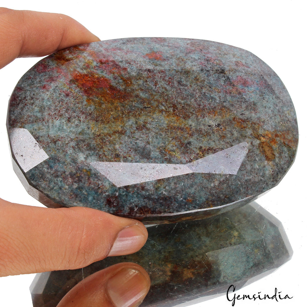3770 Ct Natural Ruby Kyanite Huge Oval Cut Earth-Mined Untreated Madagascar Gem