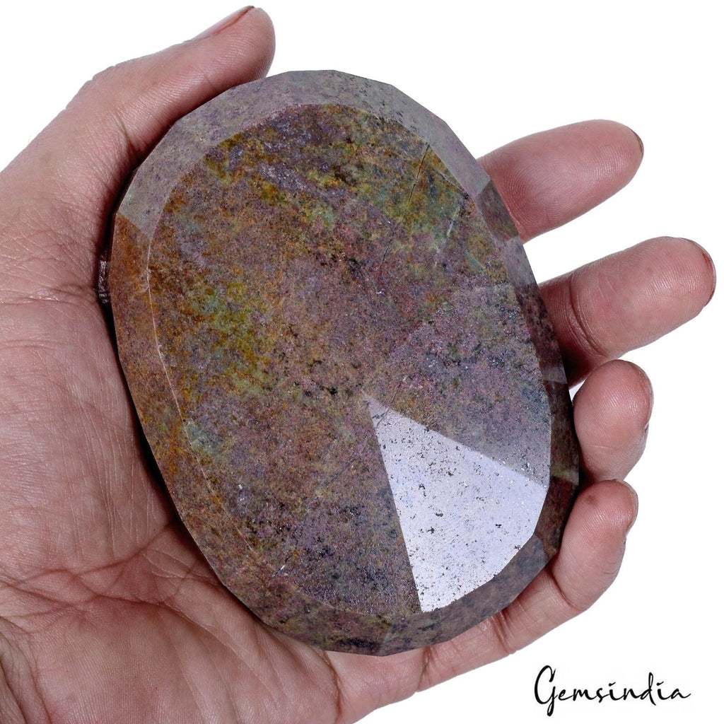 Natural Untreated Ruby Kyanite Oval Cut Faceted Earth Mined Loose Gems 2990 Cts