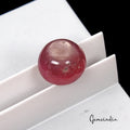 Certified 7 Cts Natural Pink Star Ruby Round Cab Precious Loose Gem For Ring-RH