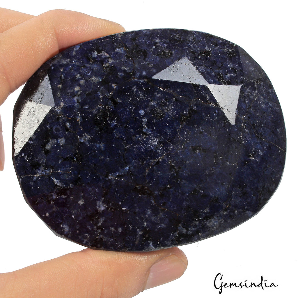 2600 Ct Natural Blue Sapphire Oval Faceted Rare Huge Museum Size Loose Gemstone