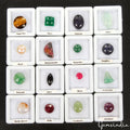 Huge Mixed Lot 16 Genuine Semi-Precious Loose Gemstones Jeweler Collection Grade