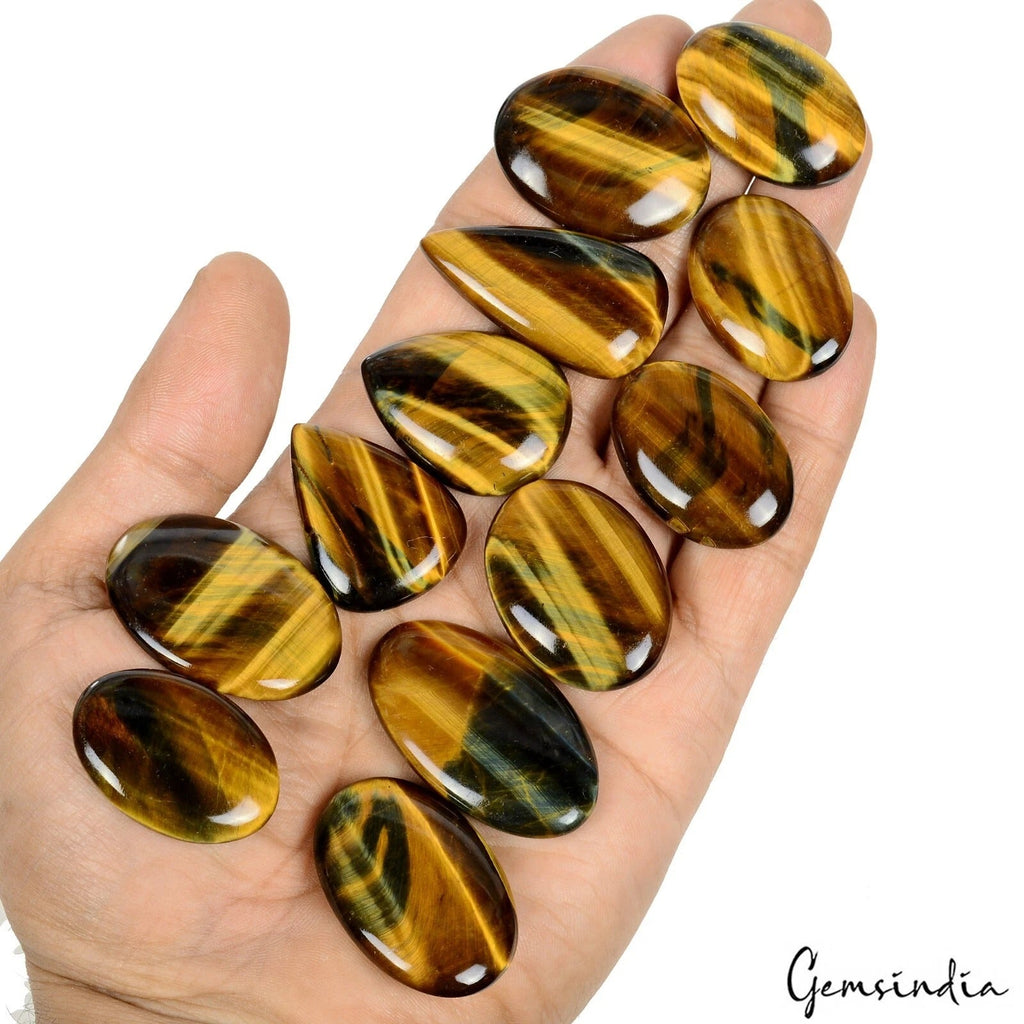 Bulk Lot Natural Pietersite Blue Fire Tiger Eye Oval Pear Cab Gemstones~470 Cts