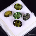 Green Tourmaline Loose Gemstone, Oval Cut — 6mm To 7mm, 5.75 Ct, Mozambique