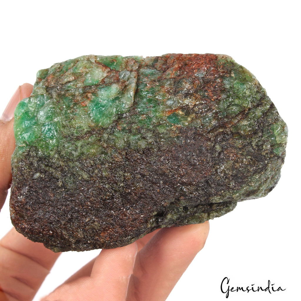 HUGE 2270 Ct Natural Green Emerald Colombian Uncut Raw Rough Loose Gems Specimen