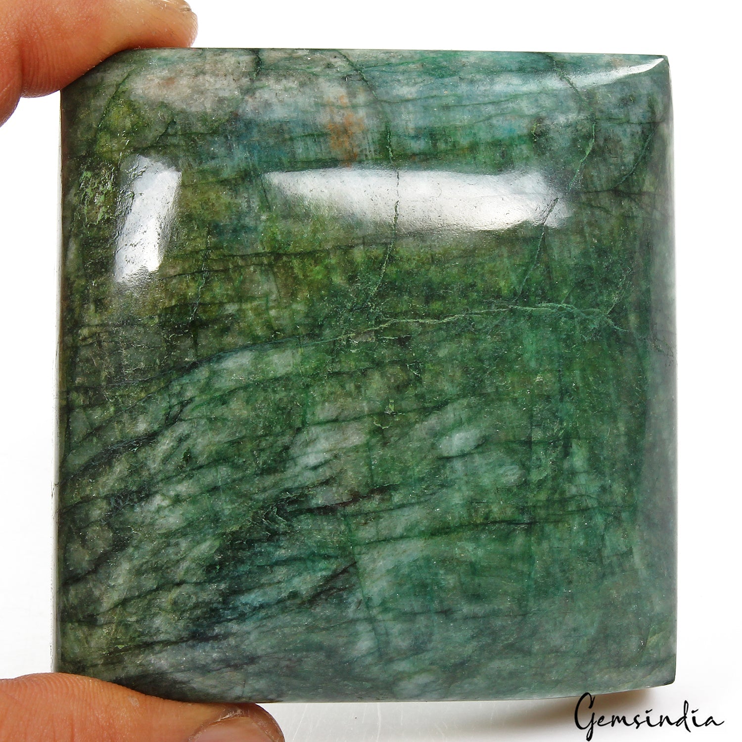 1560 Cts Natural Brazilian Green Emerald Cushion Cab Huge Earth Mined Loose Gem