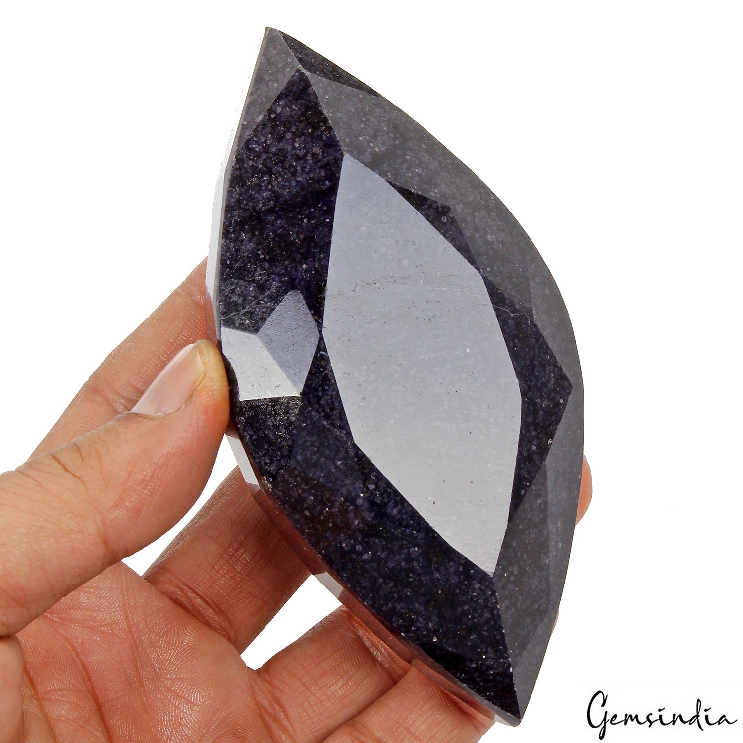 1830Ct Natural Blue Sapphire Rare Marquise Cut Huge Madagascar Sapphire Gemstone