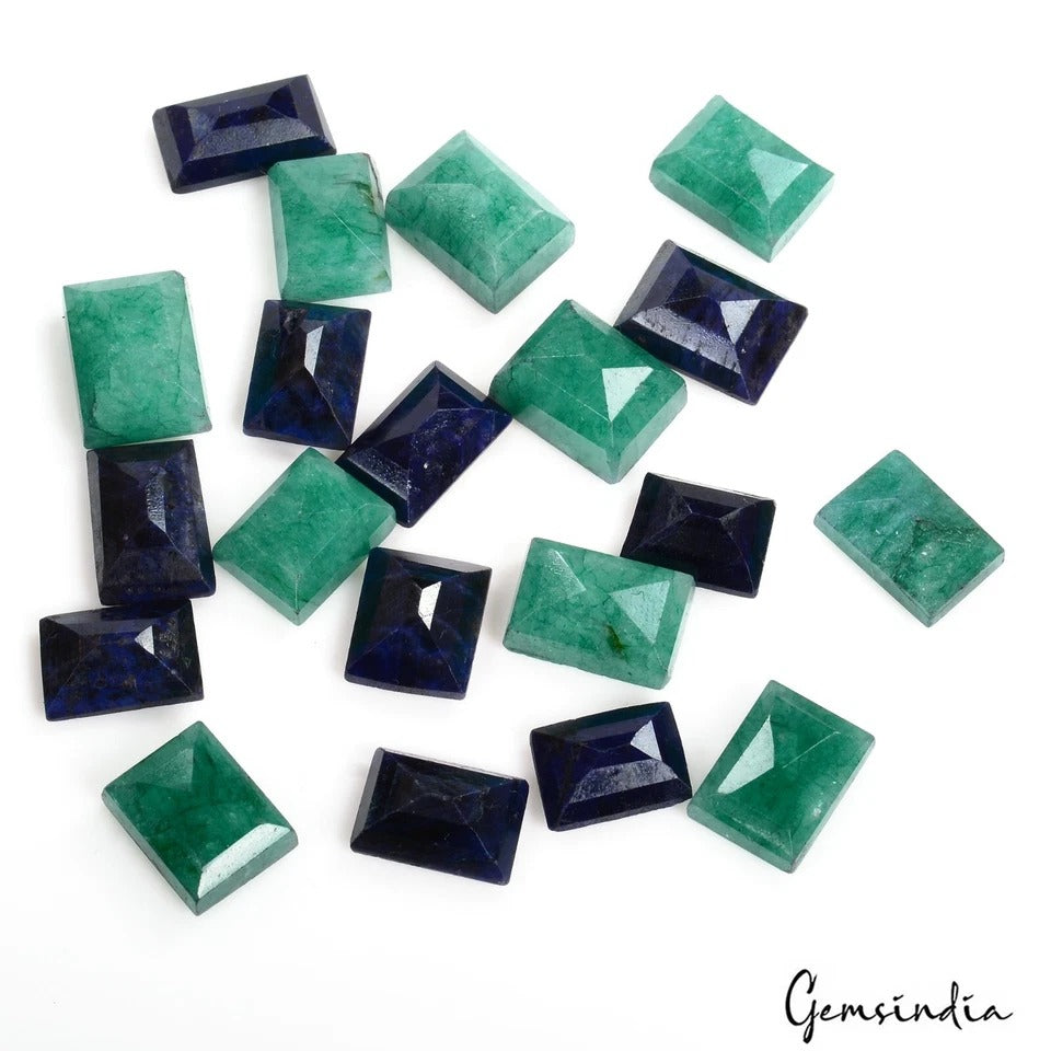Emerald Lot, Loose Gemstone — 20 Pieces, 12mm to 16mm, 238 Ct