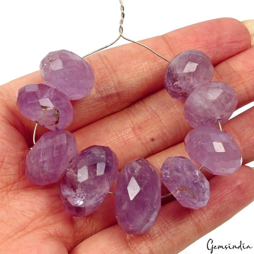 Amethyst Beaded Strand, Untreated, Purple — 15mm to 20mm, 200.00 Ct, Brazil