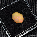 2.50 Ct natural Ethiopian Opal Oval Cabochon Loose Gemstone For Making Jewelry