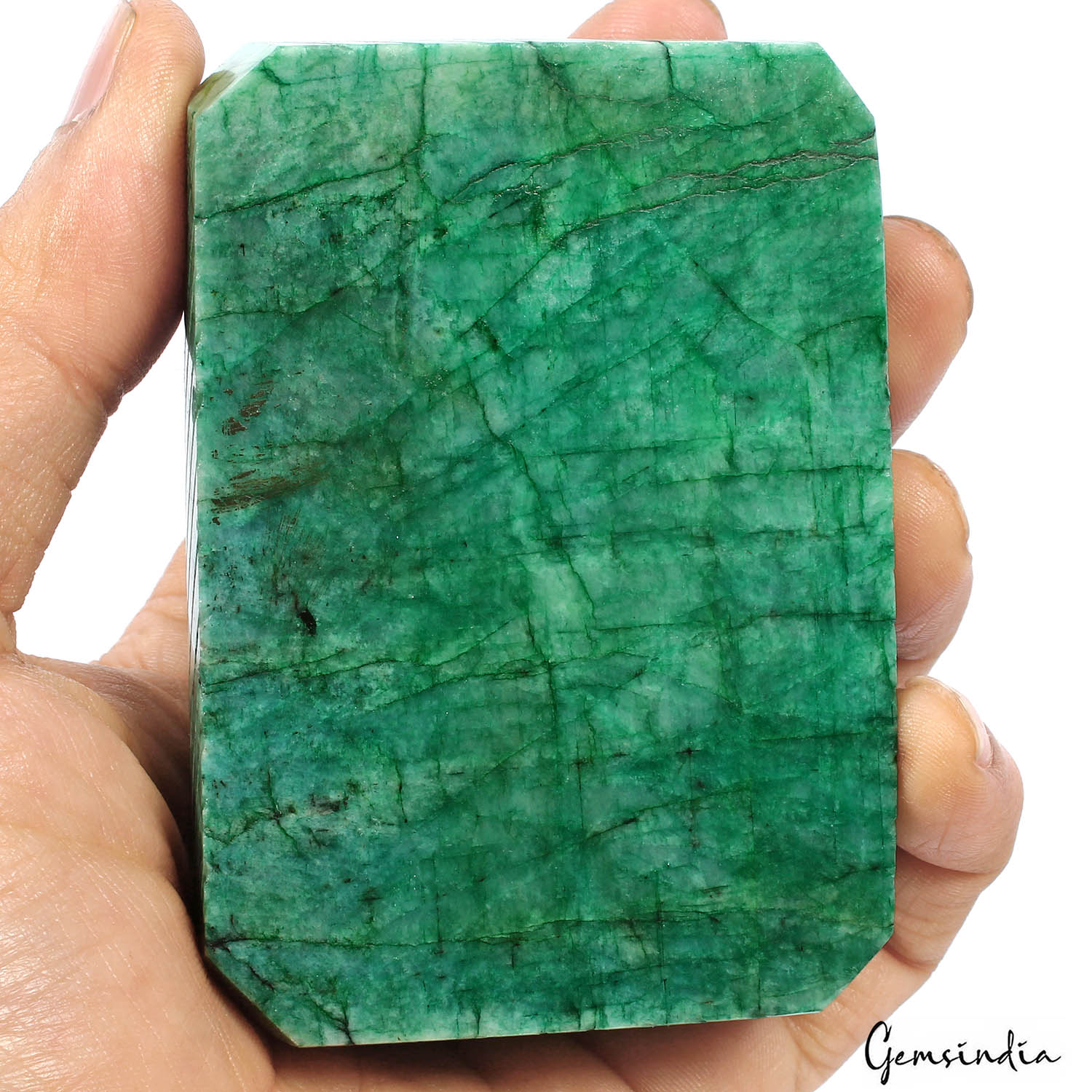 2430 Ct Natural Green Emerald Earth Mined Carving Museum Huge Size Loose Gems