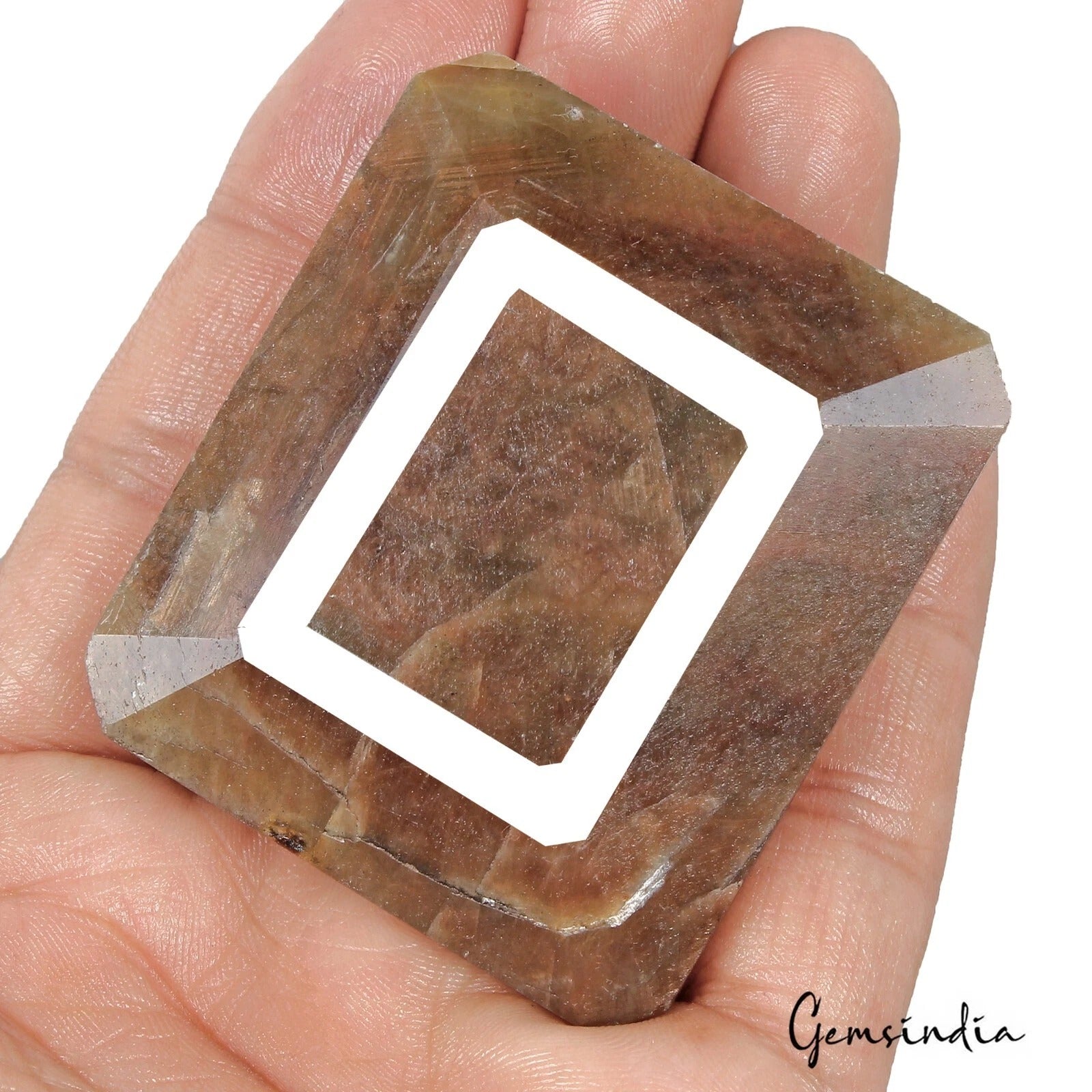 Certified 900 Cts Natural Untreated Brown Sapphire Octagon Cut Huge Loose Gems