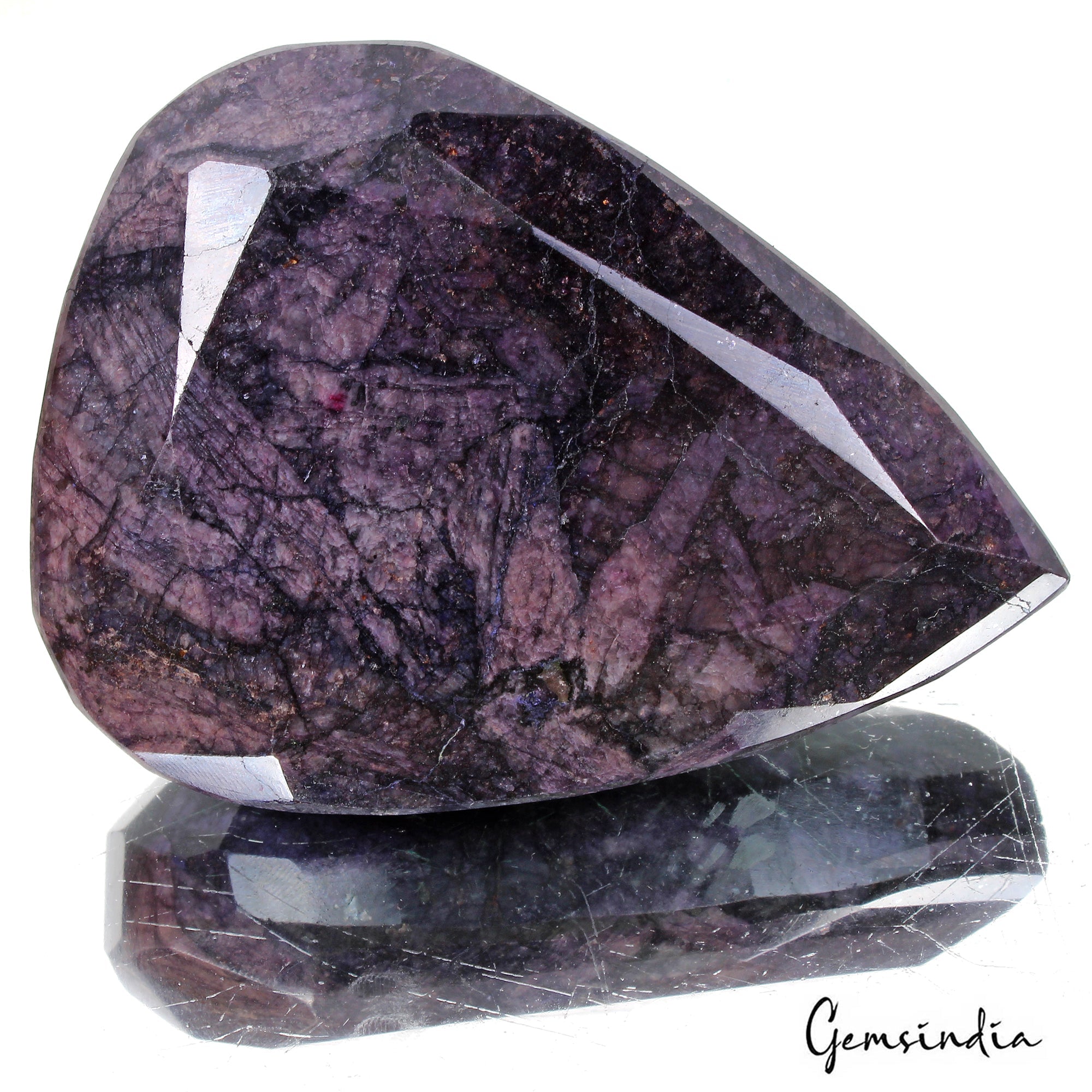 1500 Ct Natural Blue Sapphire Pear Faceted Huge Size Earth Mined Loose Gemstone