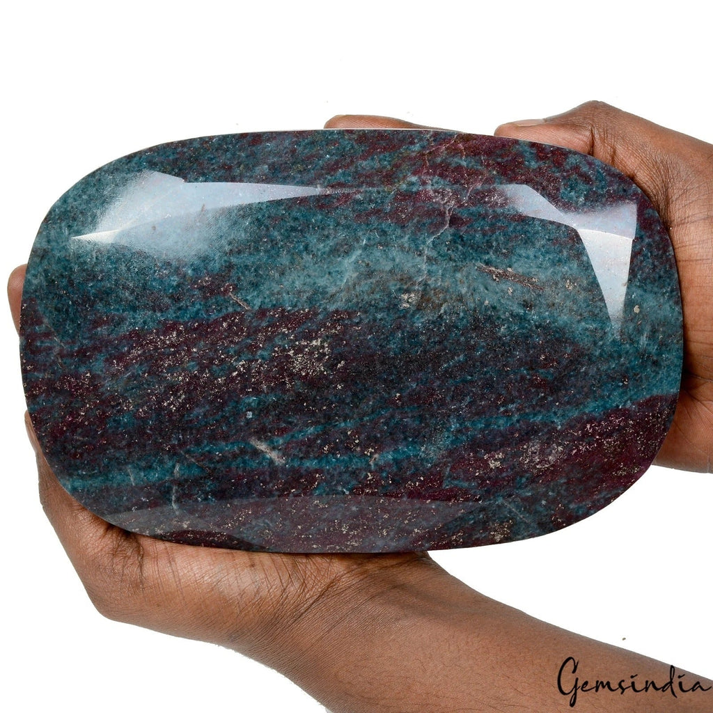 2.8 Kilo Untreated & Natural HUGE Ruby Kyanite Earth-Mined Oval Cut Gemstone