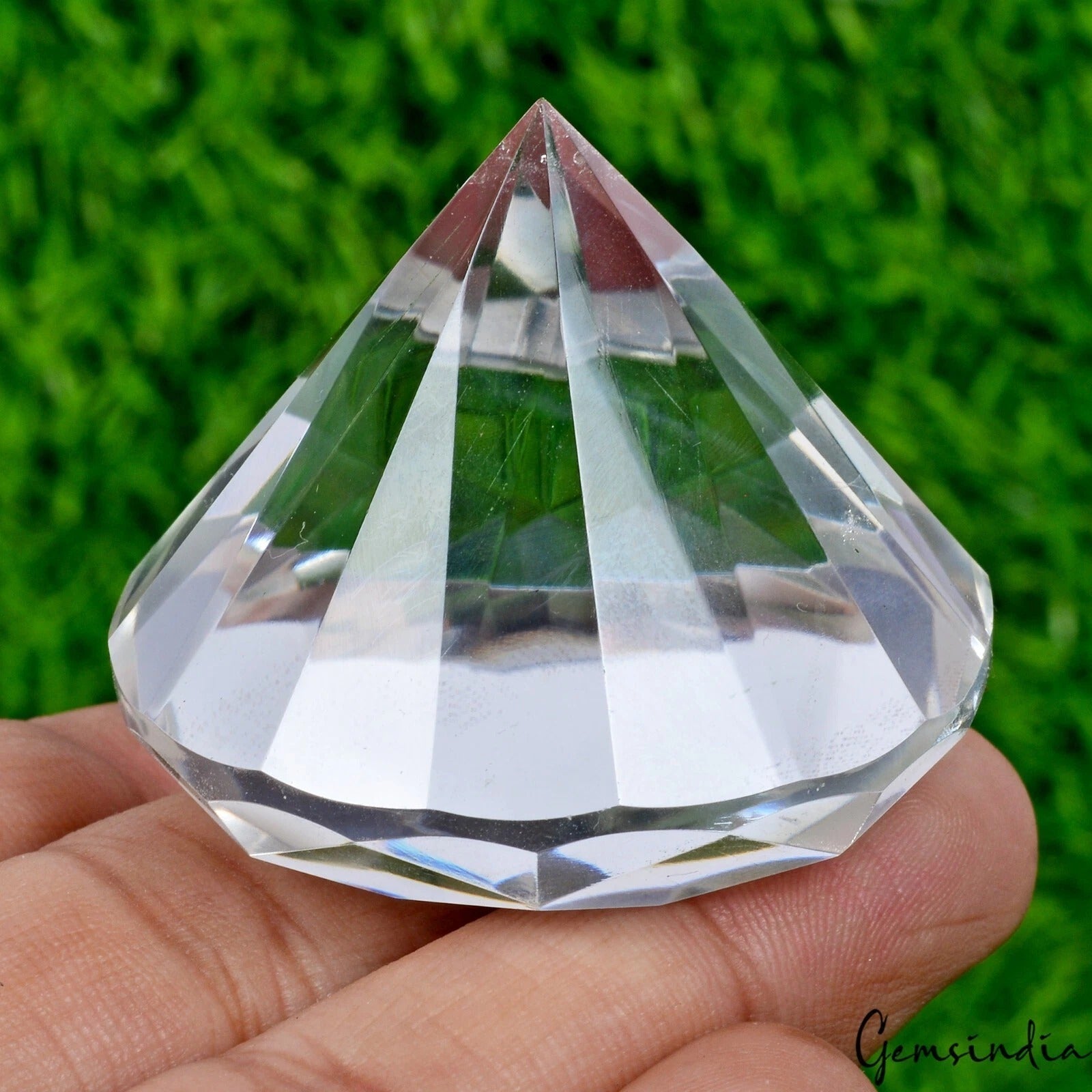 340 Ct Natural Untreated White Quartz Crystal Mineral Loose Diamond Cut Huge Gem