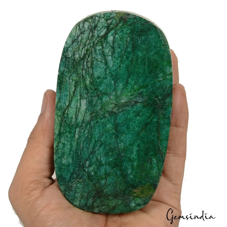 3760 Ct Natural Green Brazilian Emerald Oval Hand Carved Museum Size Gemstone