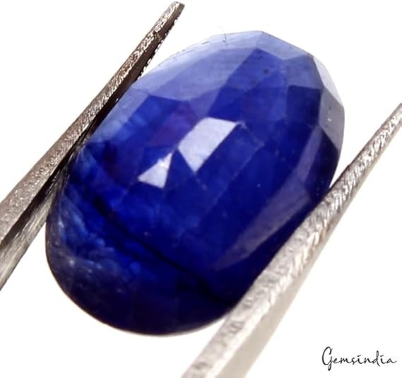 Ceylon Sapphire Loose Gemstone, Heated, Royal Blue — 13x9x6mm, 7.20 Ct, Sri Lanka