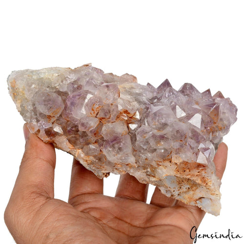 Amethyst Crystal Cluster, Untreated, Purple — 147 x 89 x 66mm, 4036 Ct, Uruguay