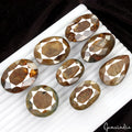 1580 Ct Natural Untreated Brown Golden Sapphire Mix Cut Faceted Loose Gemstones