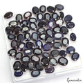 111.70 Ct Natural Blue Sapphire Oval Cut Faceted Gemstone Lot 63 Pcs For Jewelry