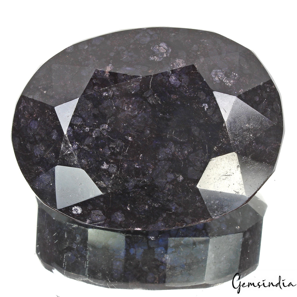 Museum Size 3540 Cts Natural African Dark Blue Sapphire Oval Cut Loose Huge Gem