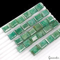 520 Ct Natural Green Emerald Rectangular Cut Faceted Loose Wholesale Gems Lot
