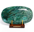 Brazilian Emerald Loose Gemstone, Color Enhanced, Silver — 6.25x3.5x2.1 Inch, 6350 Ct (1.27 Kg), Brazil