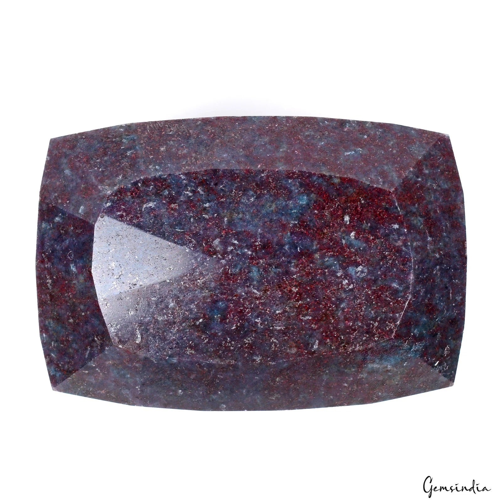 Ruby Kyanite Loose Gemstone, Untreated, Bi Color — 73 x 51 x 27 mm, 1490 Ct, Madagascar