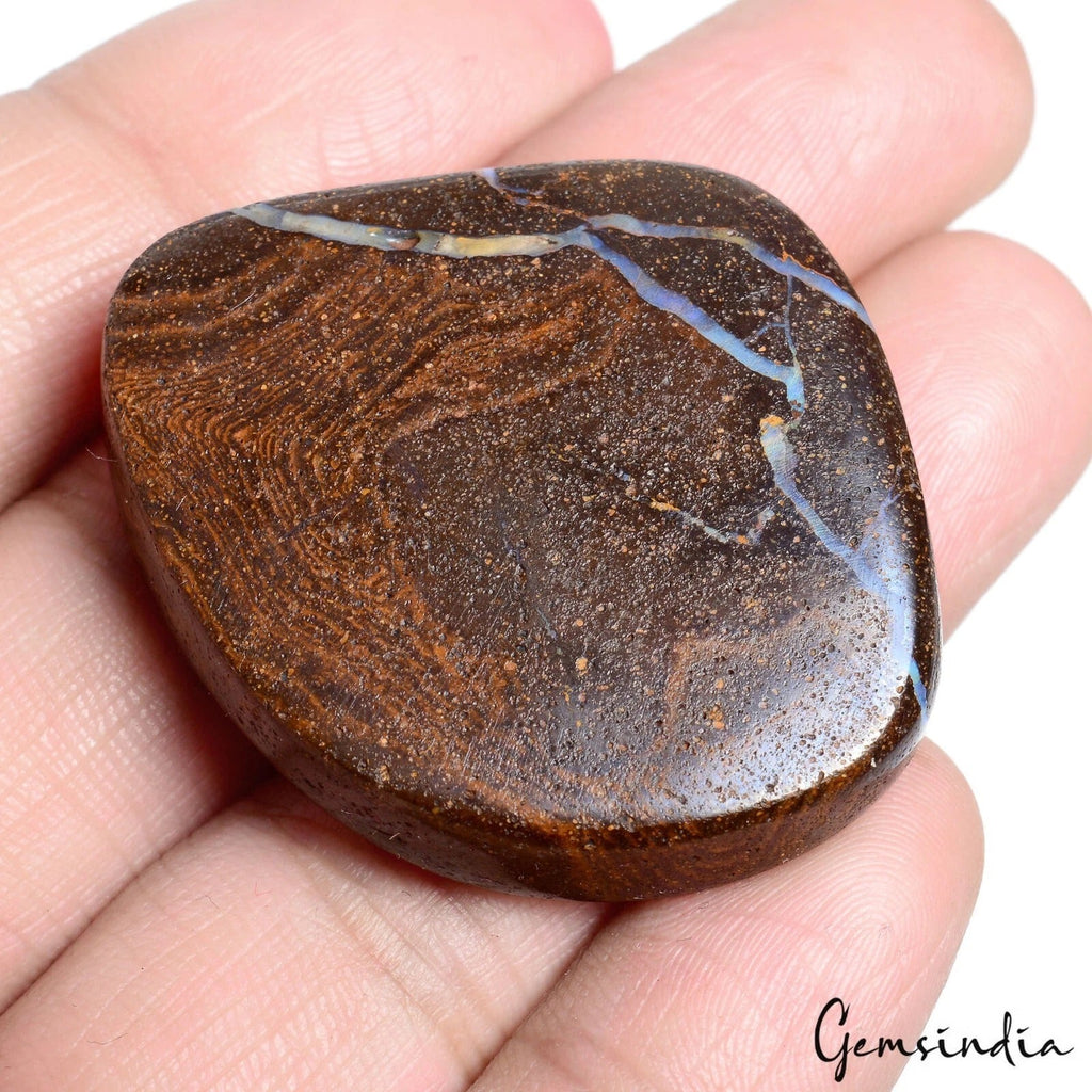129.70Ct Natural Untreated Bi Color Australian Boulder Opal Fancy Cab Loose Gem