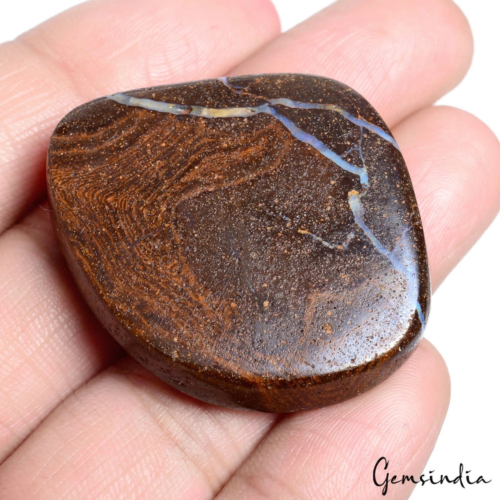 129.70Ct Natural Untreated Bi Color Australian Boulder Opal Fancy Cab Loose Gem