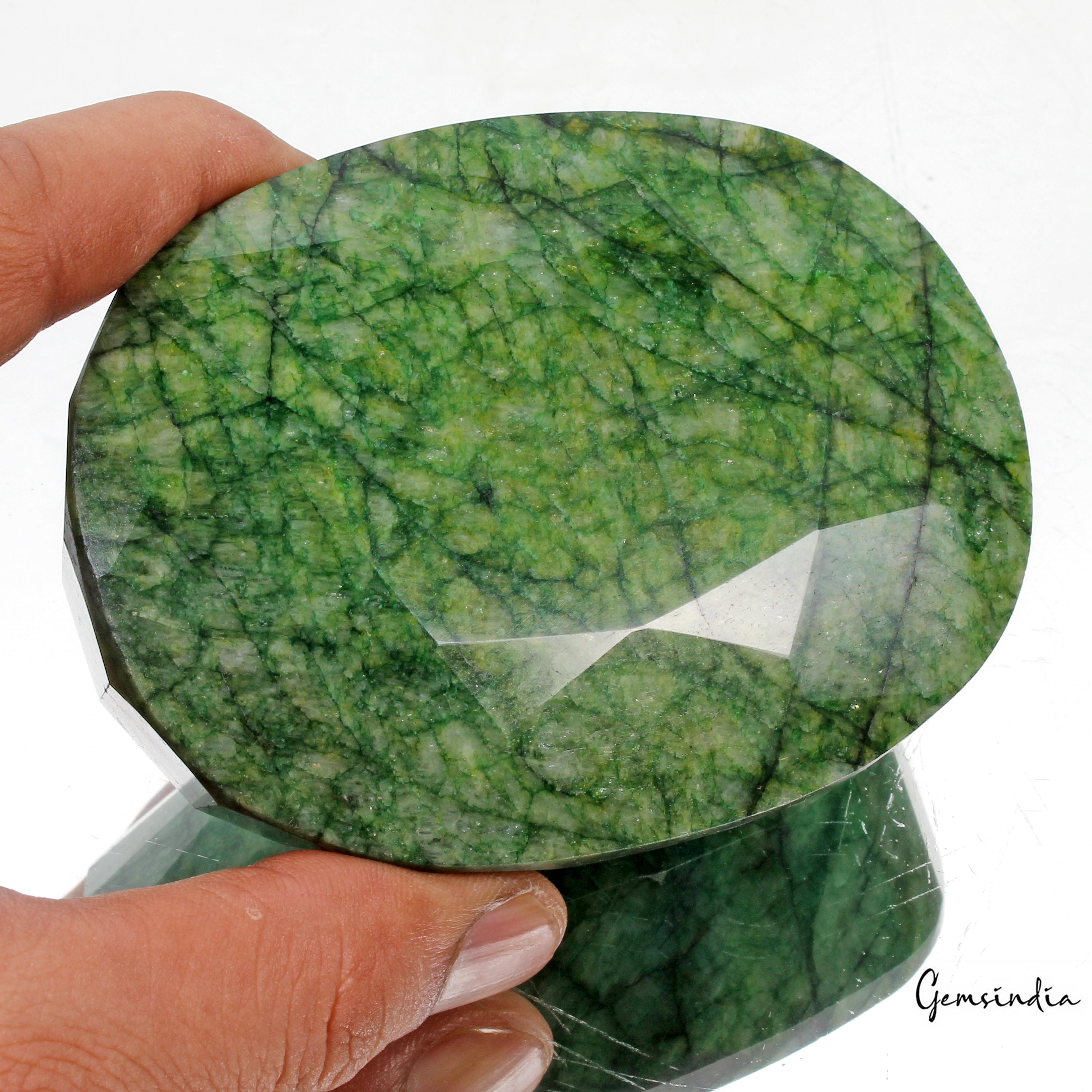 2420 Cts Natural Green Emerald Oval Cut Huge Earth Mined Museum Size Gemstone