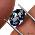 4.75Ct Natural Tanzanite Loose Gemstone 11.8x9mm Oval Cut Blue Violet AAAA Grade