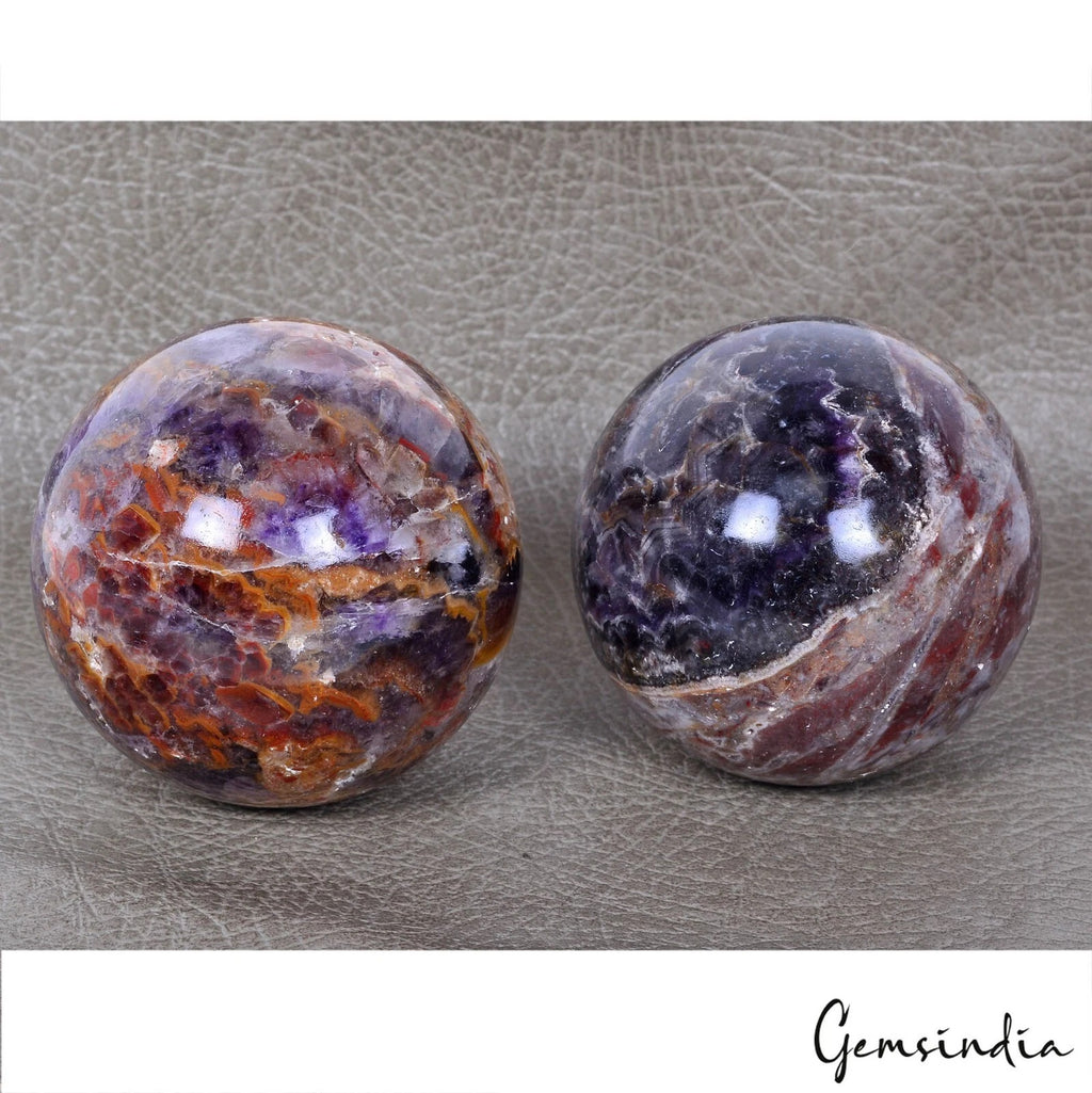 Amethyst Sphere, Untreated — 60mm to 62mm, 3240 Ct, Brazil